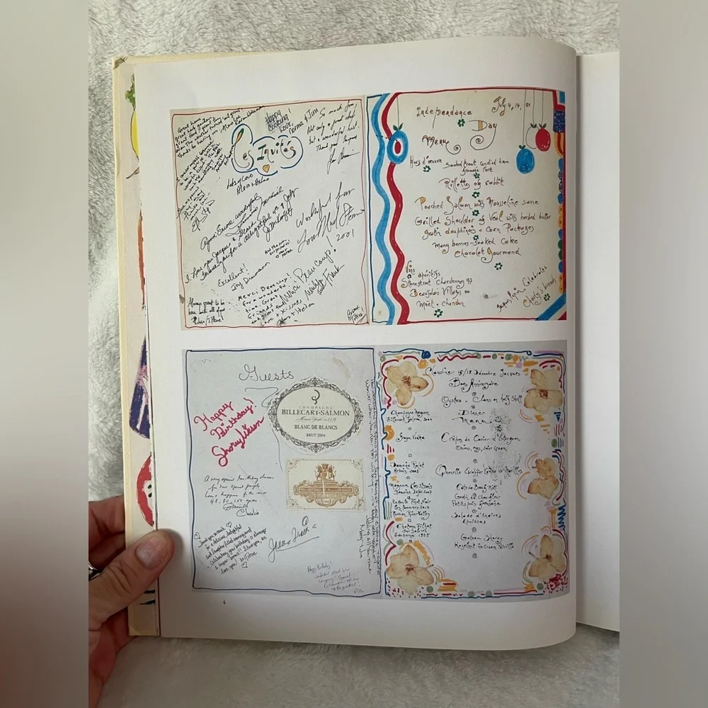 Menu and Friends journal
